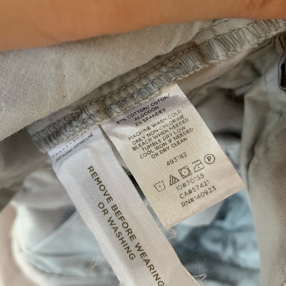 Ann Taylor Loft Chino with Eyelet Detail - Picture 6 of 7